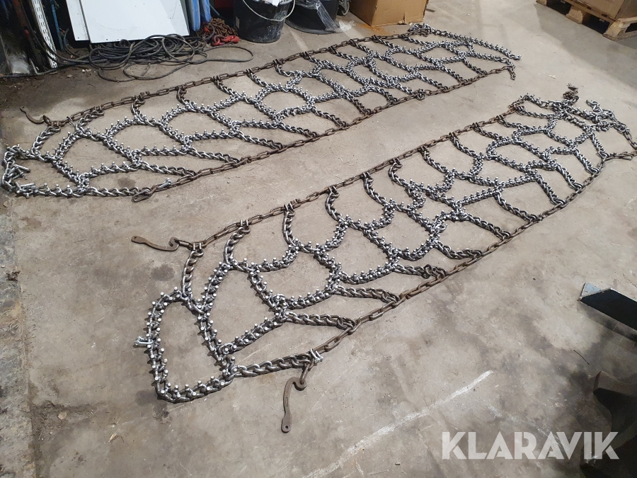 Piggkedjor till traktor Trygg 420/70R24 10 mm