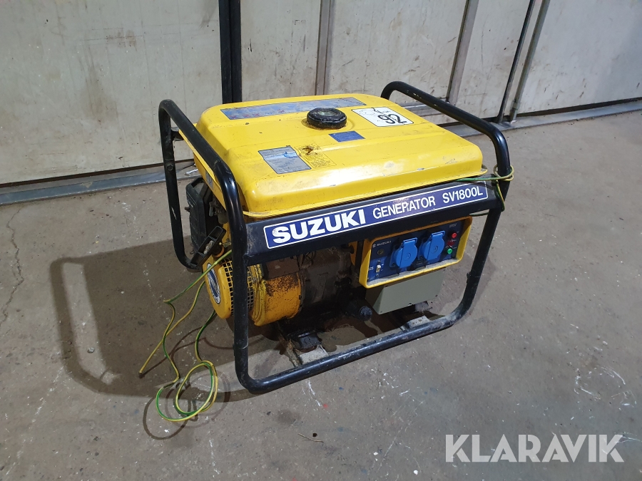 Generator Elverk Suzuki Bensindrift