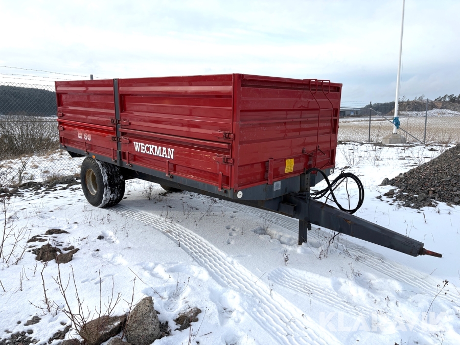 Tippkärra Weckman W60