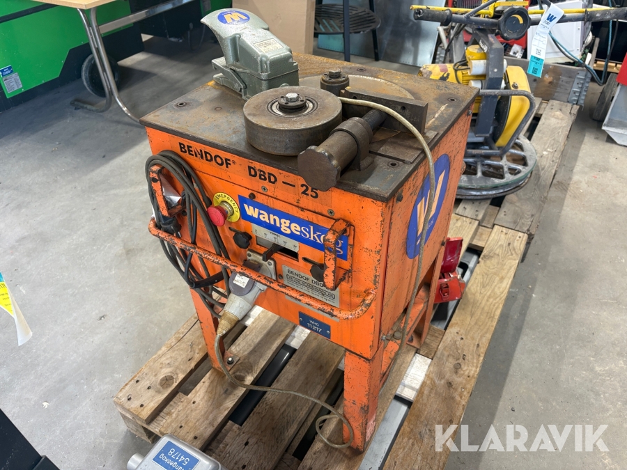 Bockmaskin Bendof DBD-25