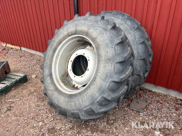 Traktordäck på fälg 2 st Alliance 420 / 85 R28