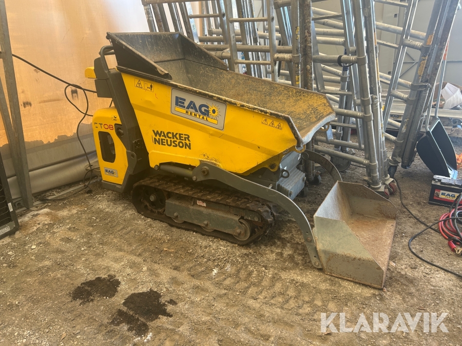 Självlastande Minidumper Wacker Neuson DT08 D