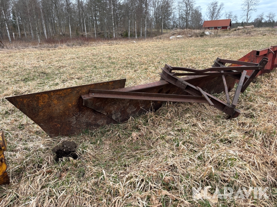 Snöblad Trepunktsfäste 2.70m