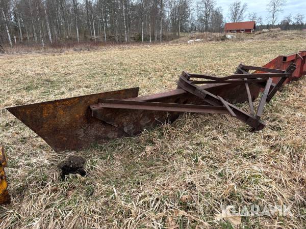Snöblad Trepunktsfäste 2.70m