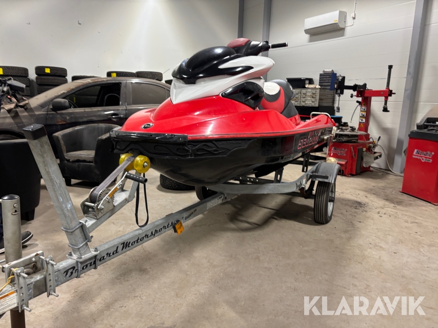 Vattenskoter Sea-Doo RXP 215 med kärra