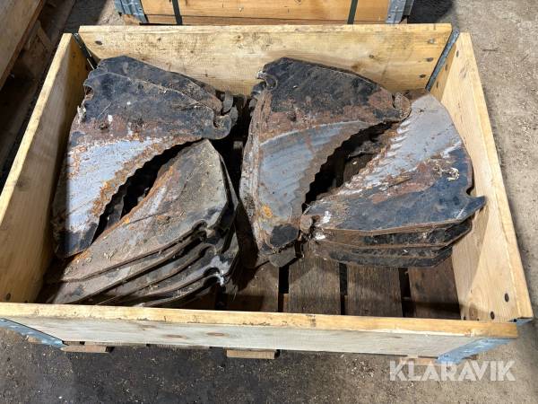 Knivsats till Krone snittvagn 