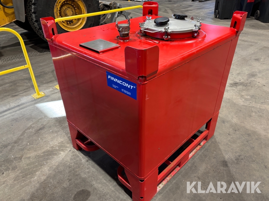 Spilloljetank 1000L Finncont