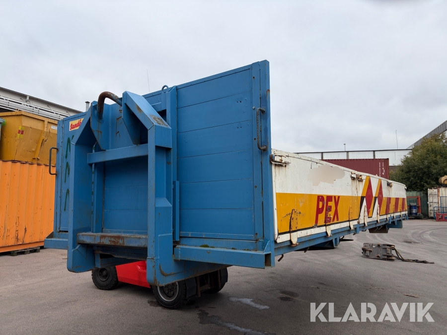 Lastväxlarflak med lämmar