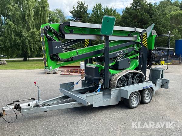 Vikbomslift / släpvagnslift Leguan Avant 190 spindellift