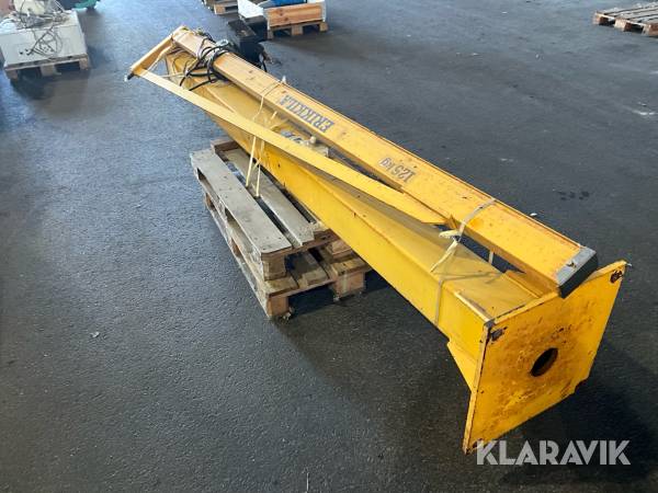Pelarsvängkran Erikkila 125kg med telfer