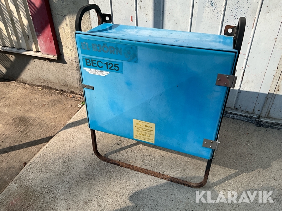 Byggström El-Björn BEC 125, Strängnäs, Klaravik auktioner