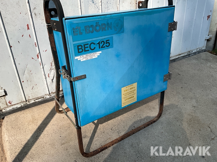 Byggström El-Björn BEC 125, Strängnäs, Klaravik auktioner