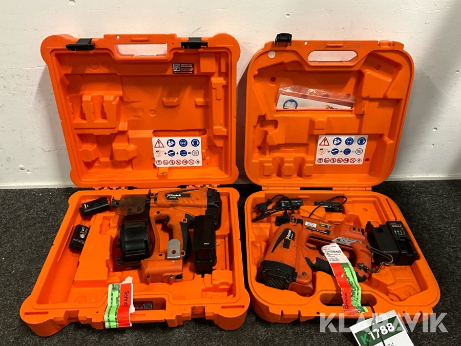 Spikpistol 2st Paslode IM50F18, IM45CW