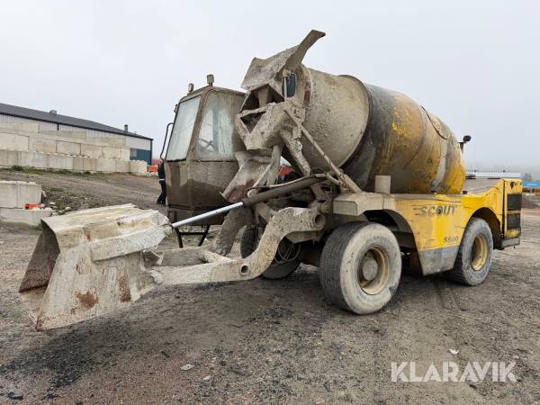 Betongbil / betongblandare Piccini Scout 5500