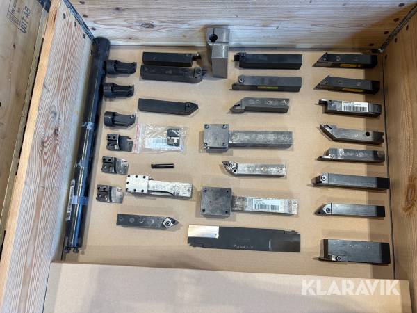 Parti med svarvstål