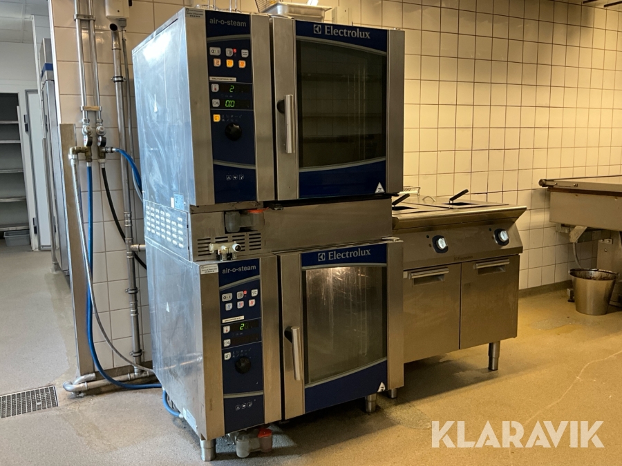 Kombiugn och fritös Electrolux Air-o-steam 10,1kW/391088