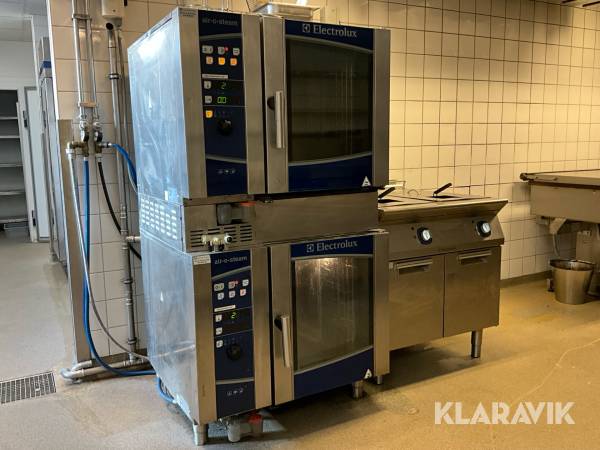 Kombiugn och fritös Electrolux Air-o-steam 10,1kW/391088