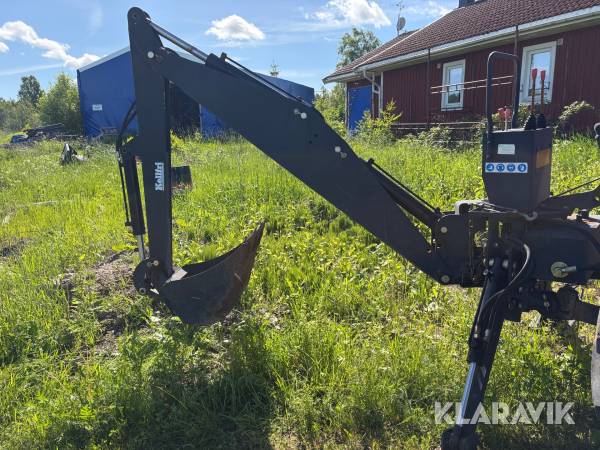 Grävaggregat med trepunktsfäste Kellfri LW09