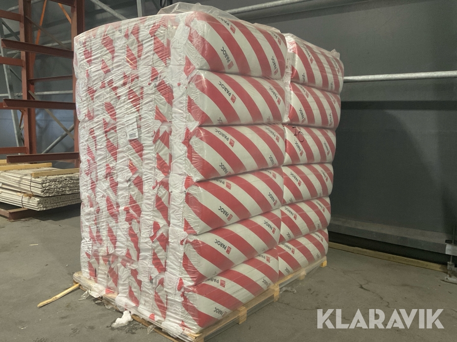 Isolering Paroc eXtra 70mm 410x1170 / 60st balar Stenull
