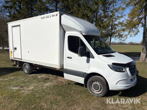 Skåpbil Mercedes-Benz Sprinter 3,5-T 316 CDI med bakgavellyft