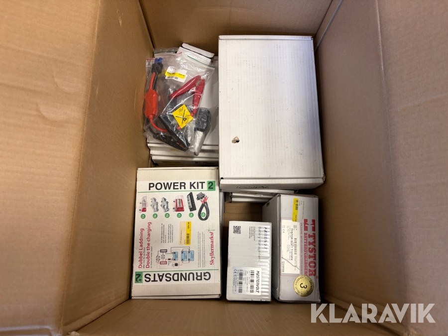 Parti med batteriladdare