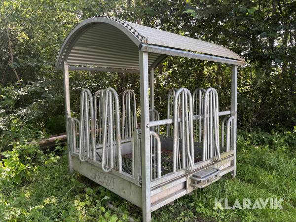 Foderhäck Growi i galvat stål