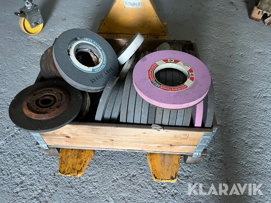 Pall med slipskivor Kerbs