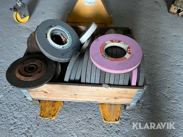 Pall med slipskivor Kerbs