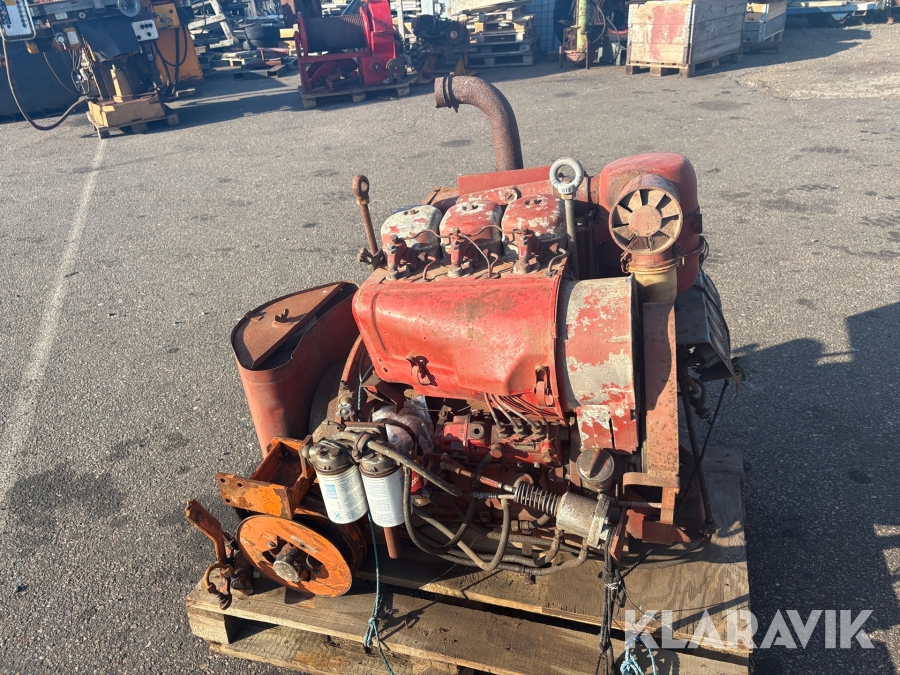 Luftkyld dieselmotor Deutz F31 912
