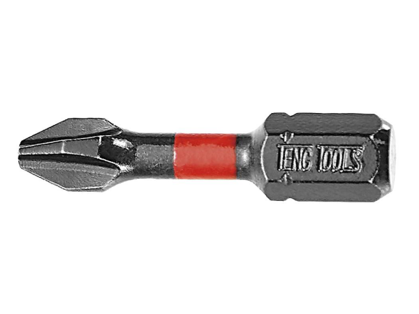 Bits Teng Tools PH1, 30 mm, Impact, 80 st