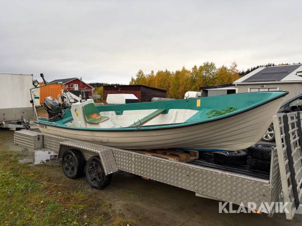 Notviken 6 meter med Suzuki 40 hk