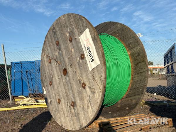 Fiberkabel 96 Nexans G652D inomhus/tunnel 1242meter