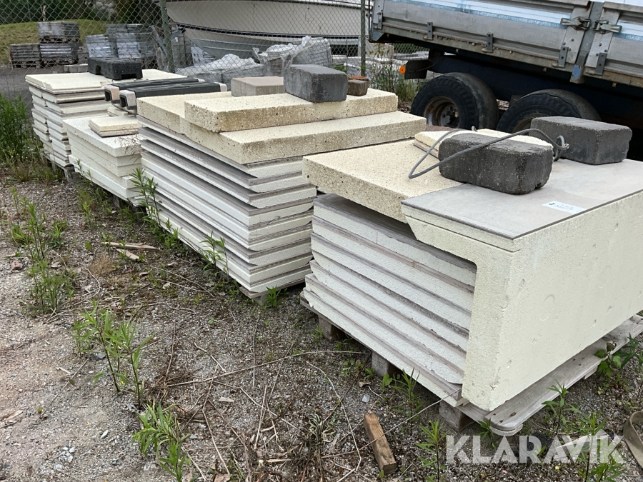 4st pall med isoleringsmaterial