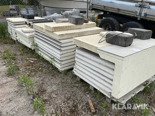 4st pall med isoleringsmaterial