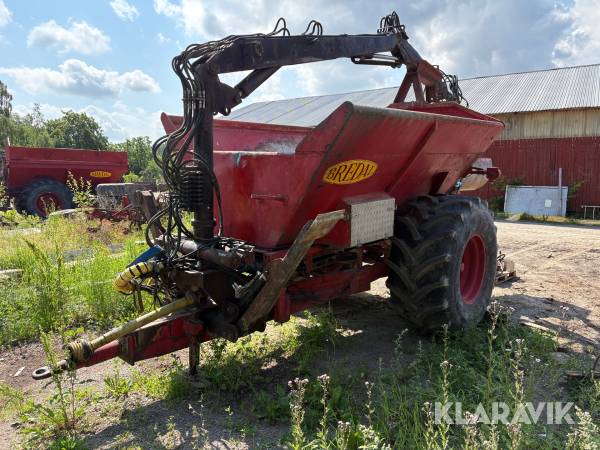 Kalkspridare Bredal K85 med kran