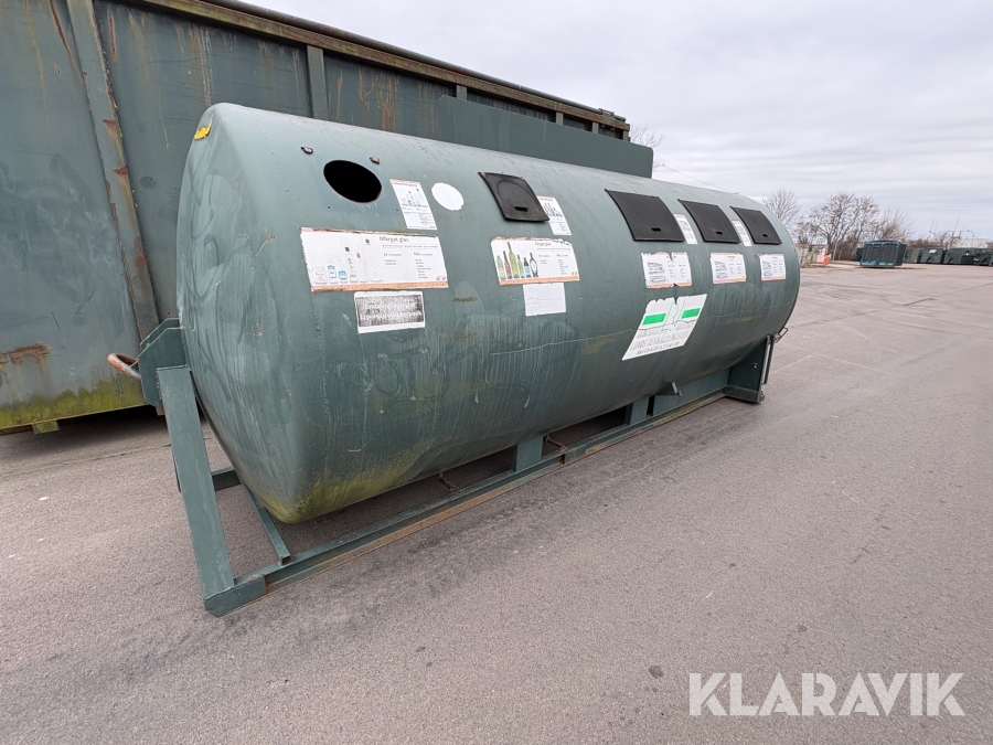 Lastväxlarcontainer för sortering