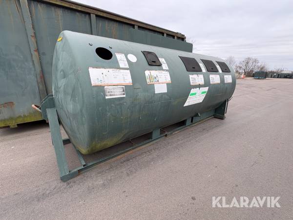 Lastväxlarcontainer för sortering