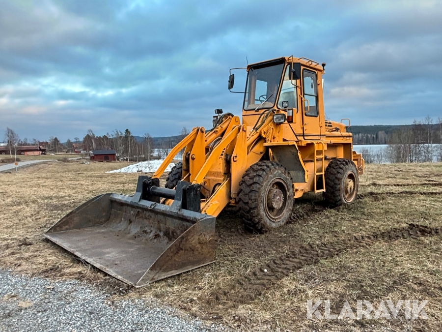 Hjullastare Fiat-Allis med skopa