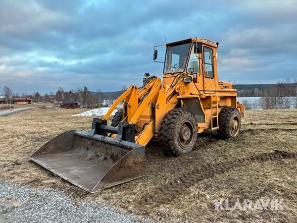 Hjullastare Fiat-Allis med skopa