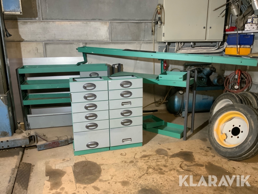 Verktygsinredning för skåpbil