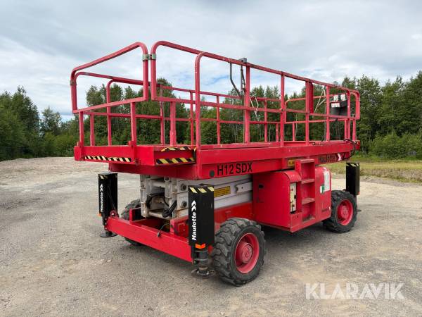Saxlift Ciseaux H 12SDX