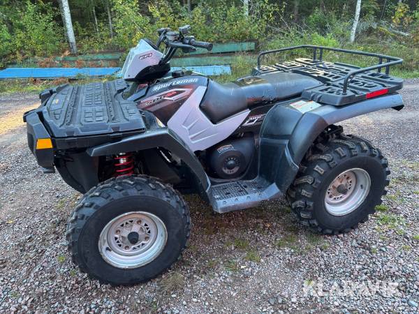 ATV Polaris Sportsman 500 med snöblad