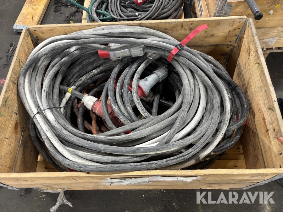 63A kablar olika längder 6st