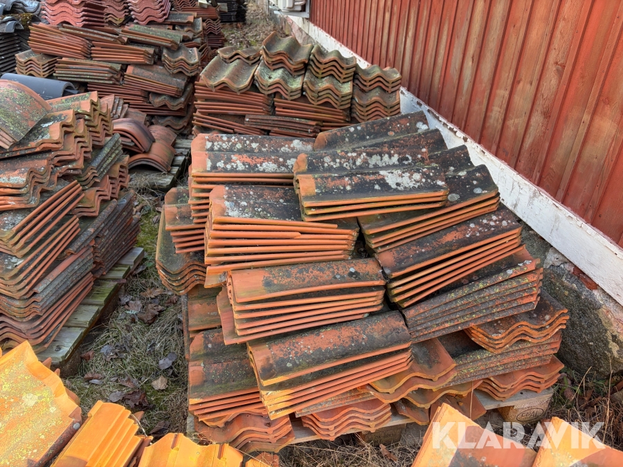 Tegelpannor ca 1600st