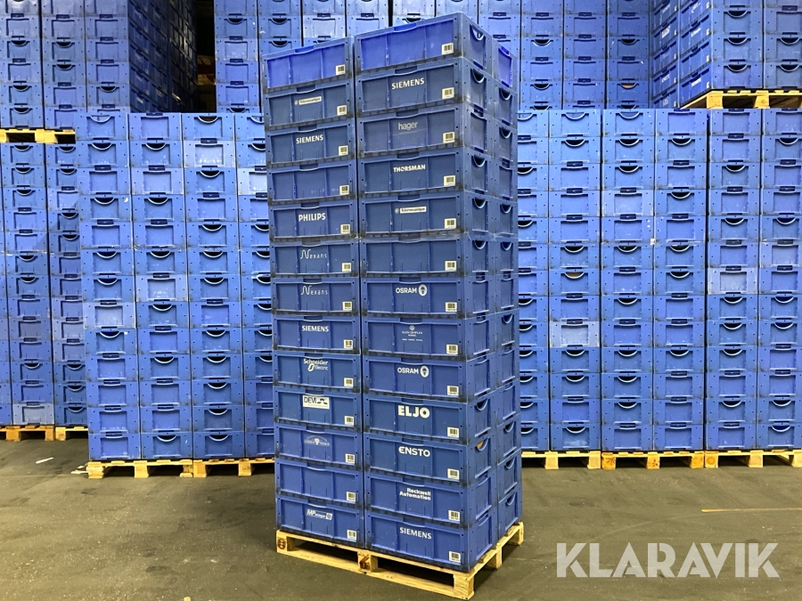 Plastlådor 52st Schäfer