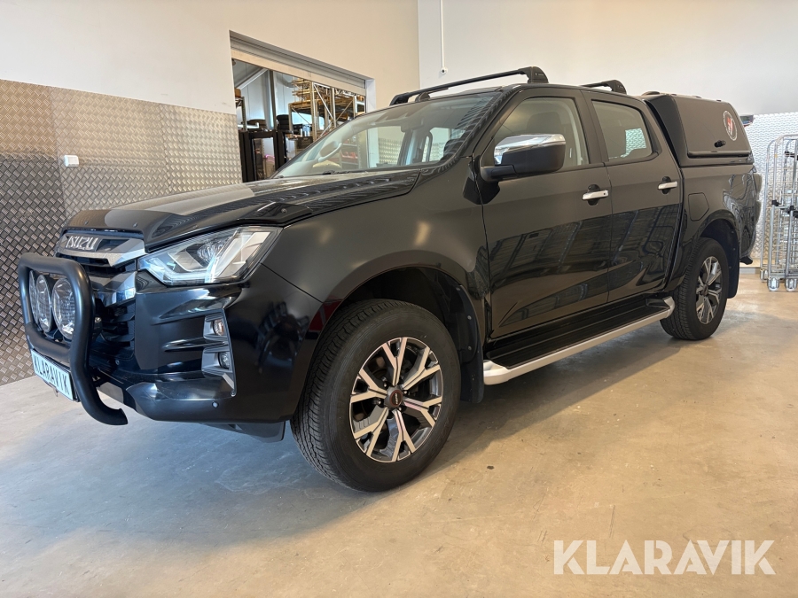 Pickup Isuzu D-Max crewcab 1.9 Diesel/CNG med kåpa
