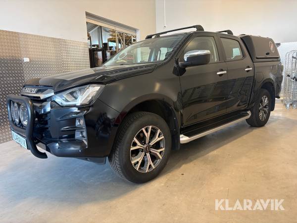 Pickup Isuzu D-Max crewcab 1.9 Diesel/CNG med kåpa
