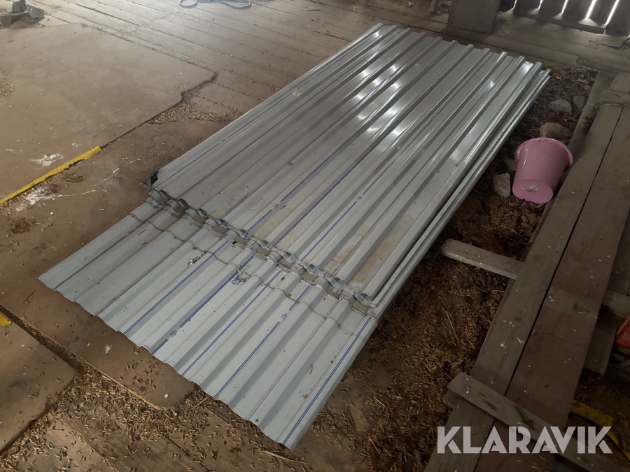 Takplåt 13st rostfri