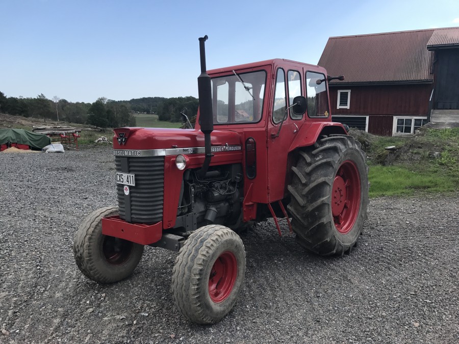 Veterantraktor Massey Ferguson Super 90