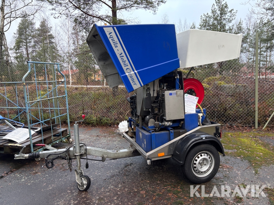Högtryckstvätt på släp Aquila TD302NBO-TD01413